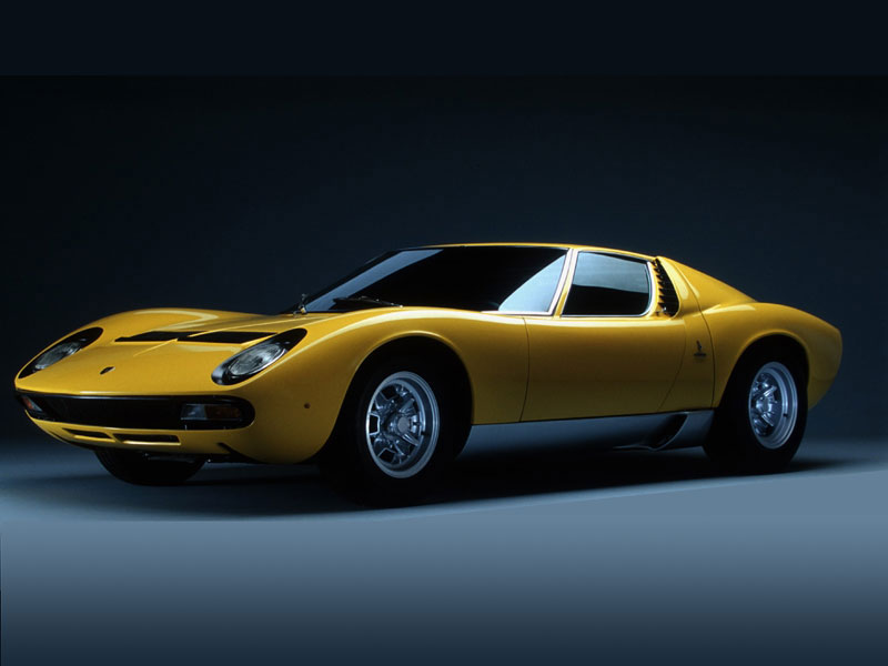 Lamborghini Miura, altijd binnen gestaan